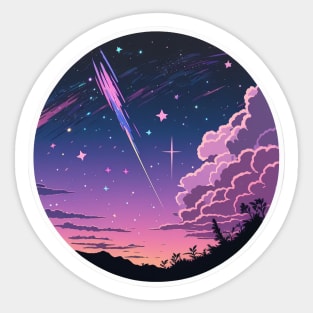 Galaxy Skies Sticker